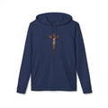 Jesus Crucifix adidas unisex Hoodie — God on the Cross  Christian Faith by LiLTay coat