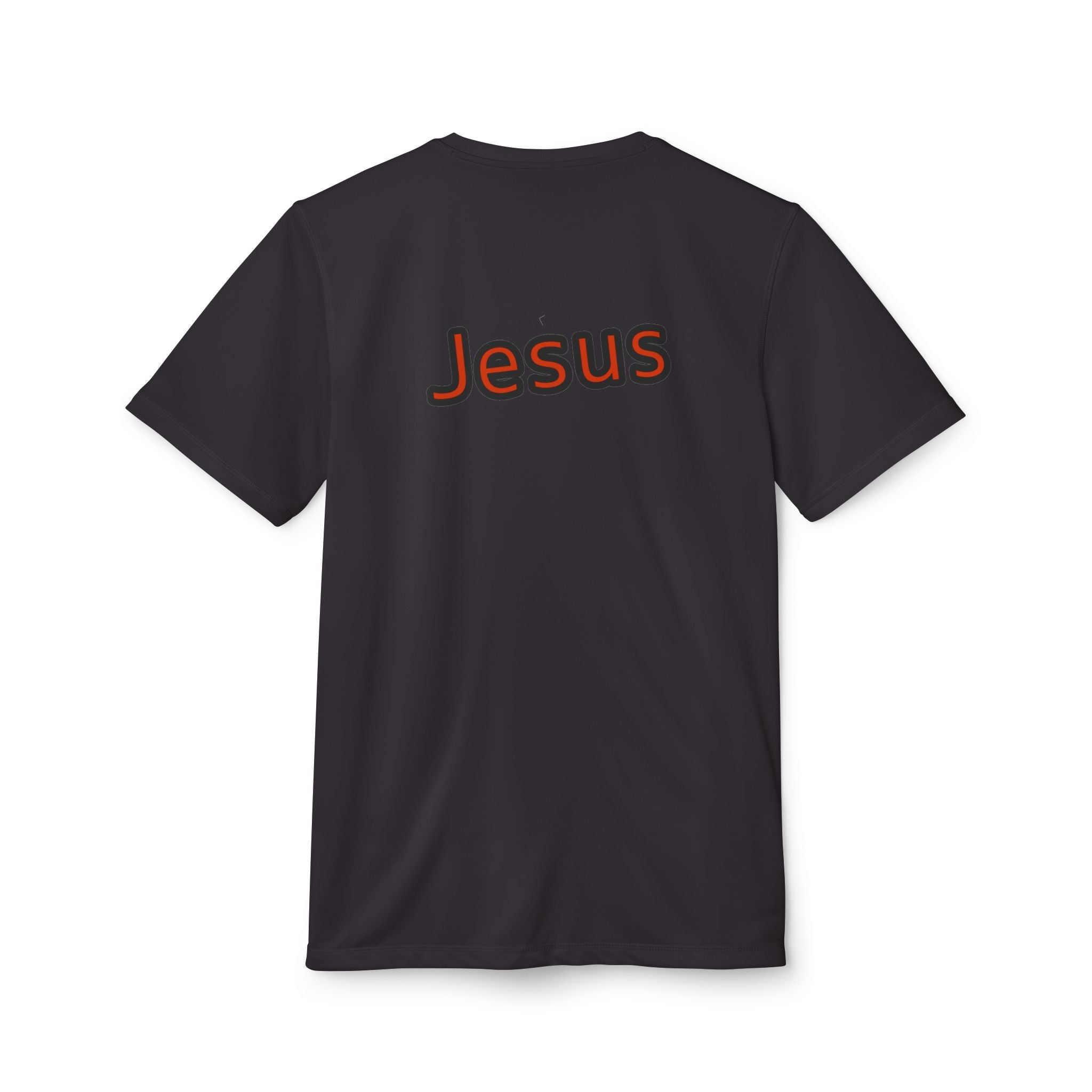 Jesus Crucifix adidas Unisex Sport T-shirt — Christian Faith Graphic Tee by LiLTay